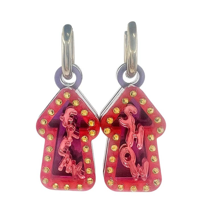 Freak Show Earrings | Statement Jewellery | Acrylic Earrings for wholesale by Weezy Pop