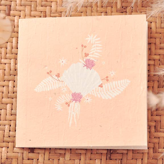 Carte de vœux Dusty Plantable pour la vente par Nurturing Nature Cards