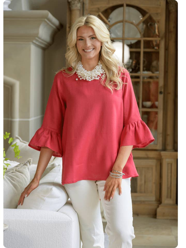 Arte Italica & Crown Linen Designs - Wholesale Tunic - Women's - Bella Top - New Colors3