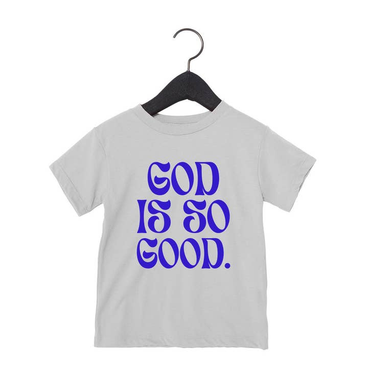 Saved by Grace Co. - Wholesale Screen Printed T-Shirt - Kids - God is So Good Baby Toddler Clothes - Christian Apparel
