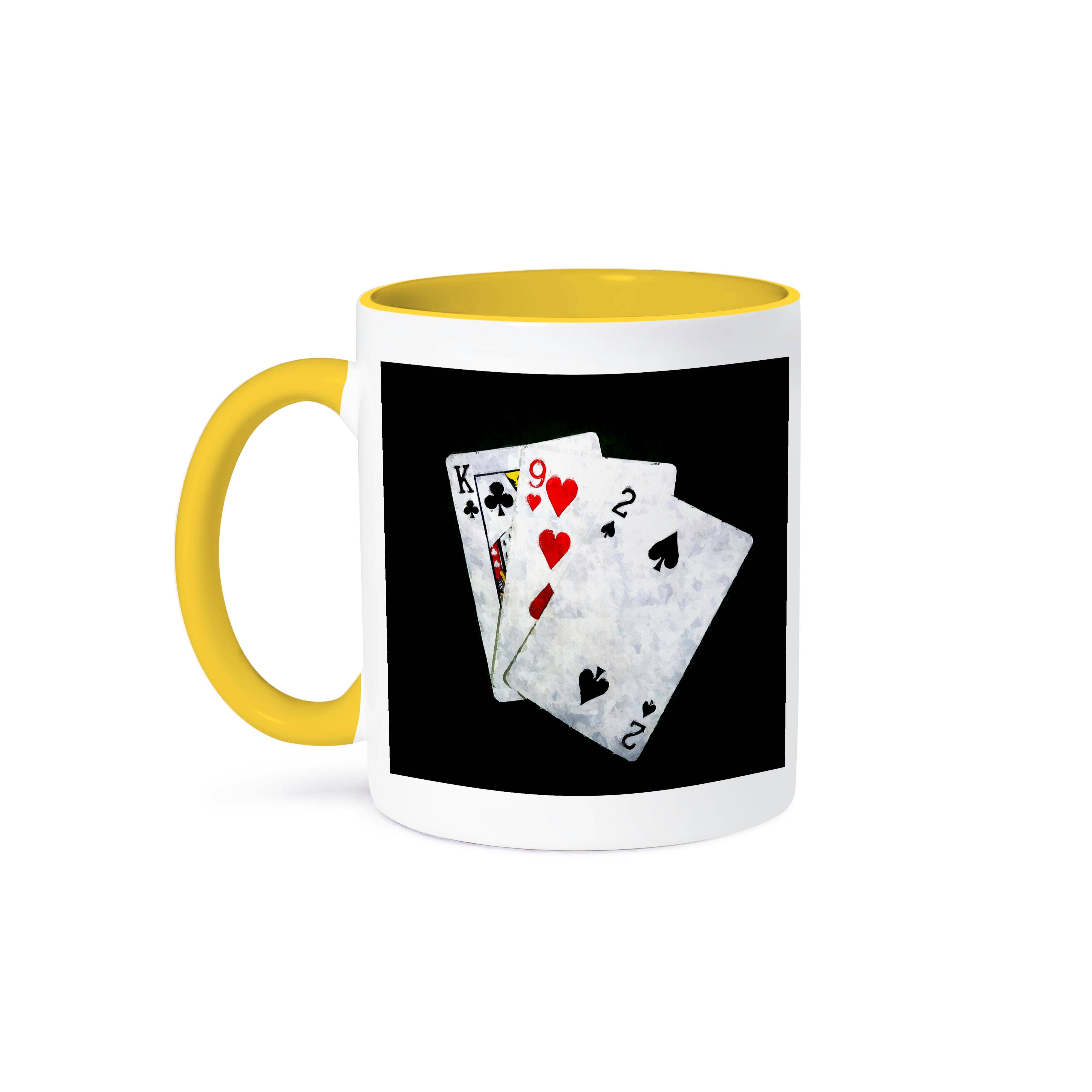 3dRose - Wholesale Coffee Mug - 3dRose, Blackjack Twenty One combination - King, Nine, Two, Mug0