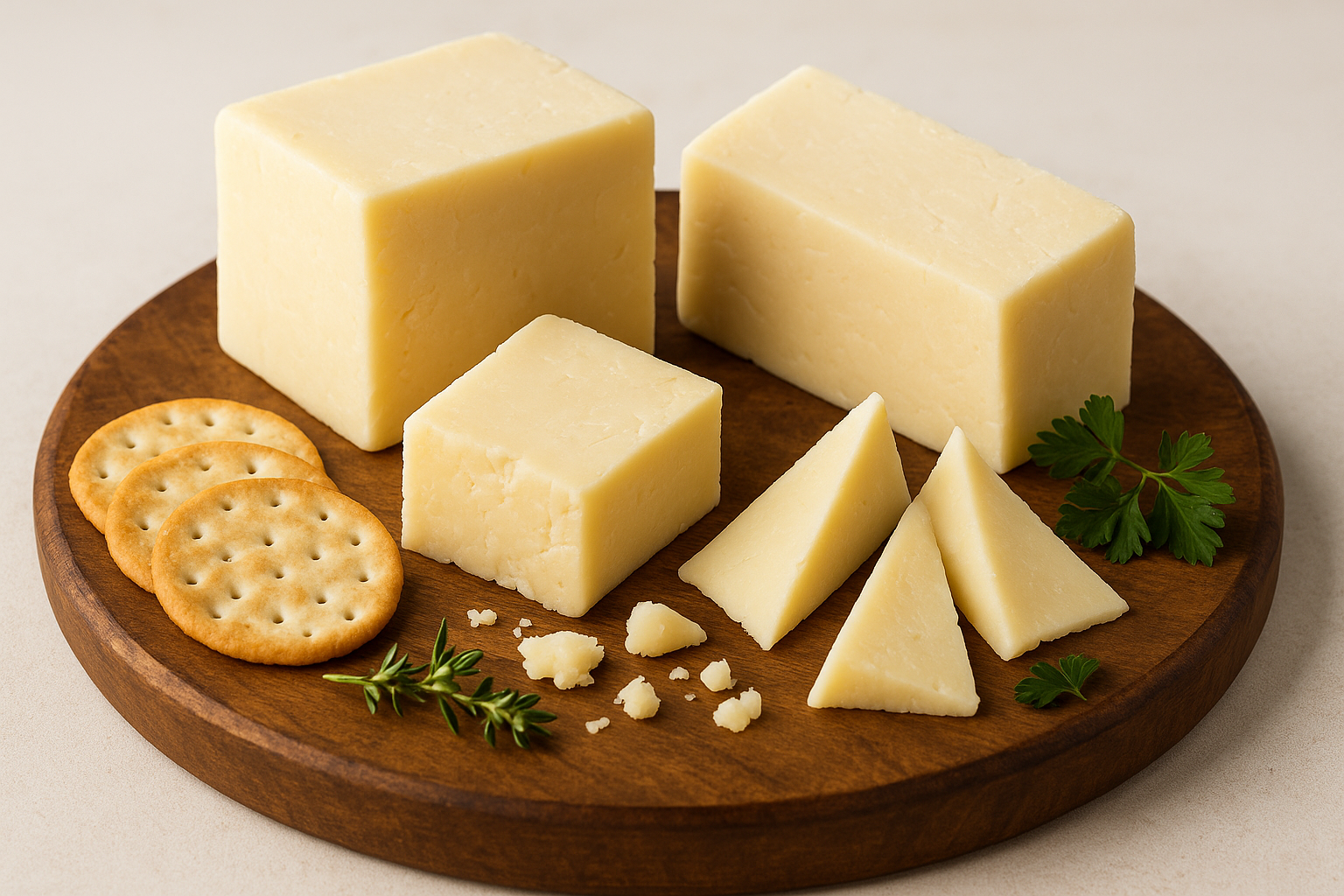 Eichtens Cheese - Wholesale Cheese - Cheddar Cheese, White - Aged 1 Year,  8 oz2