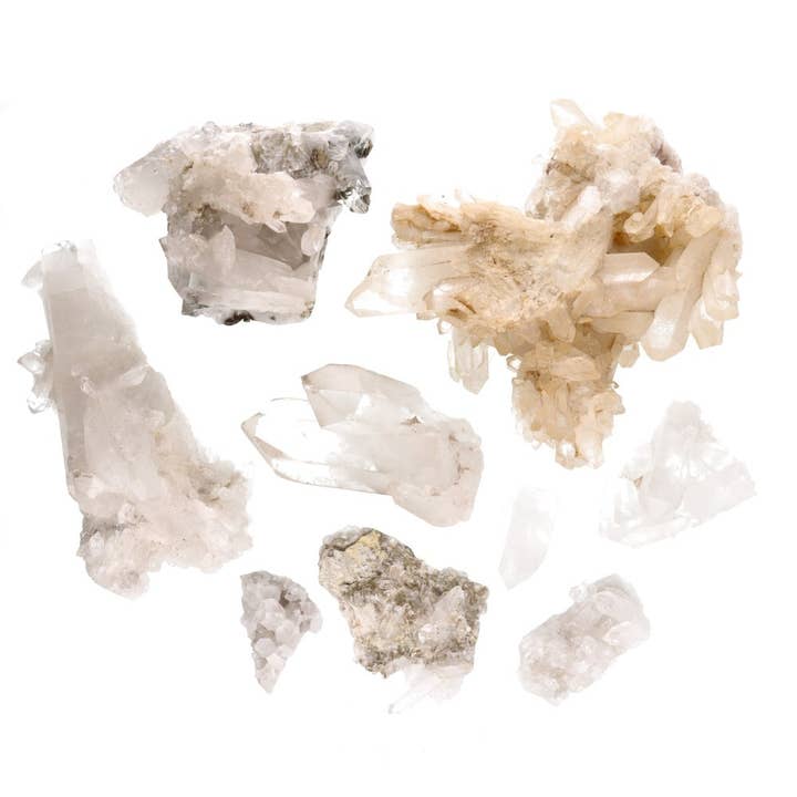 Lote de Quartzo em Bruto №6 (10KG) por atacado de Vives de la Cortada S.L