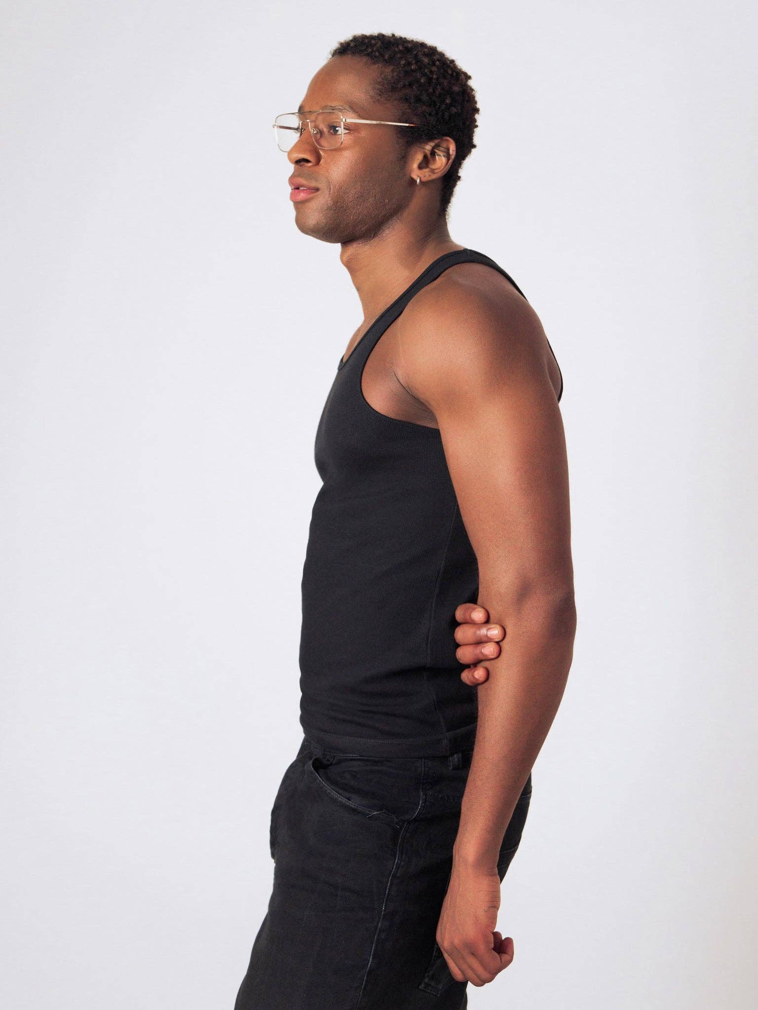 Honest Basics – wholesale Tank top – Men's – Ribbed Tank Top3