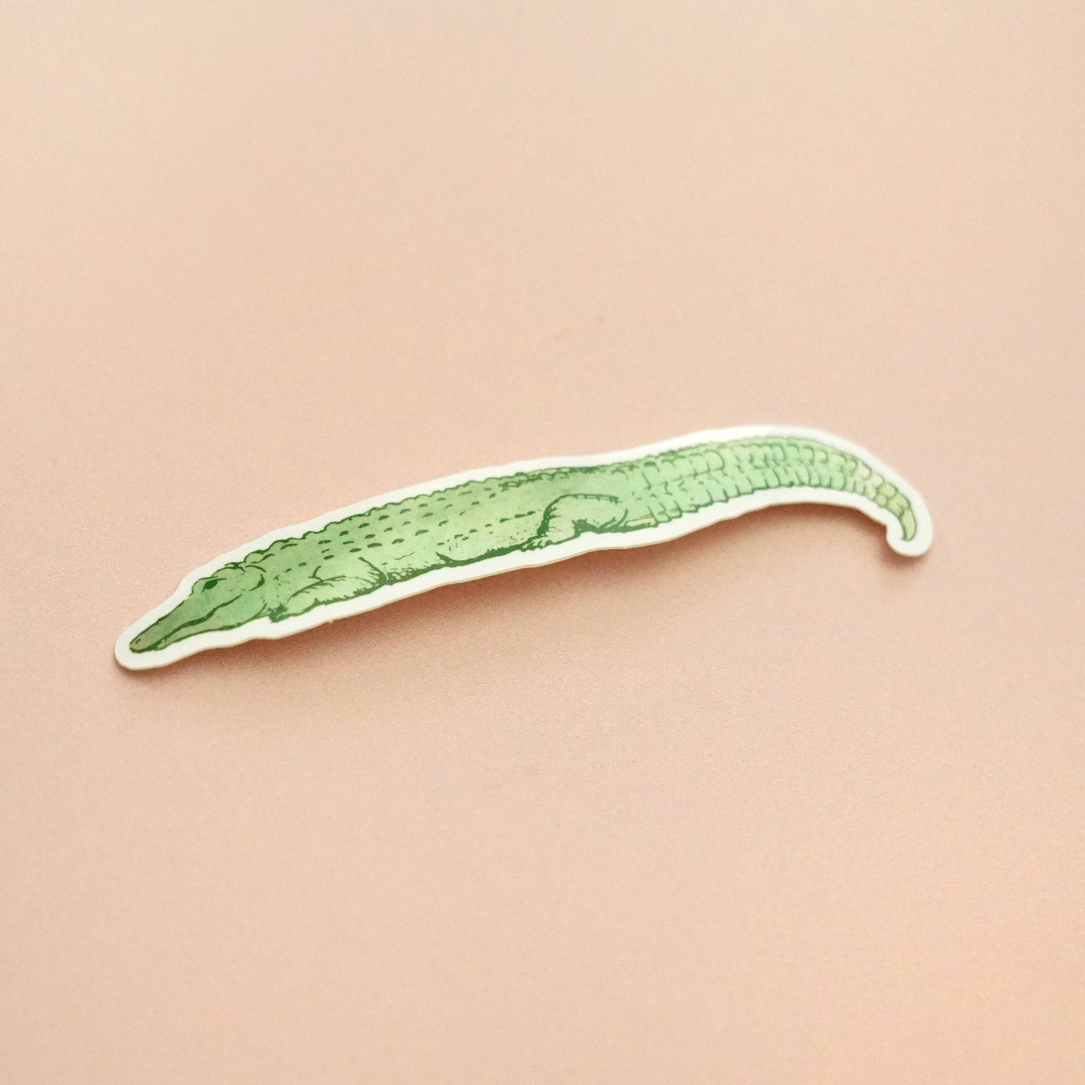 Statement Goods - Wholesale Sticker - Lazy Alligator Vinyl Sticker3