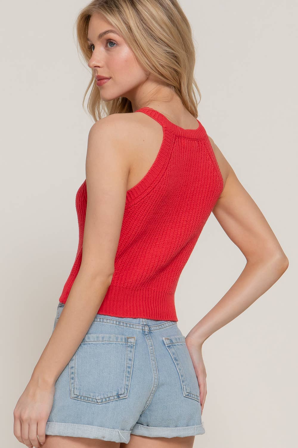 Active Basic | Active USA - Wholesale Tanktop - Dames - Trui met halterhals1