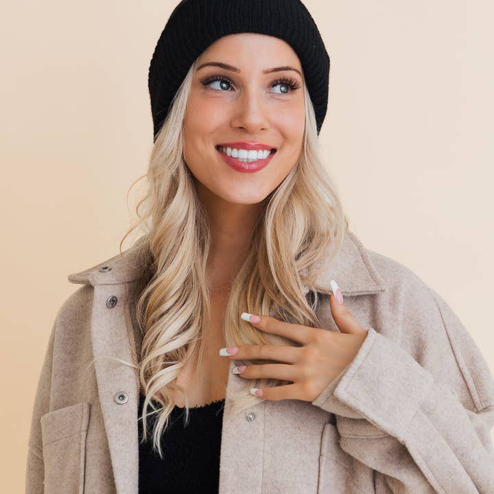 Leto Accessories - Wholesale Beanie - Women's - Recycled Material Winter Beanie - Eco-Conscious Style 🌍