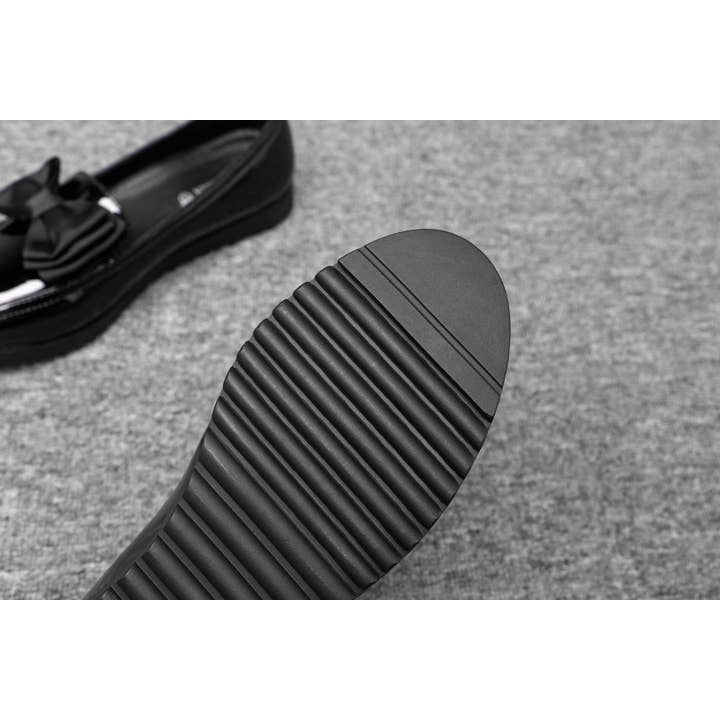 Top Staka - Wholesale Loafers - Women's - 2205 Women's Black loafer with lace- perfect for school 10