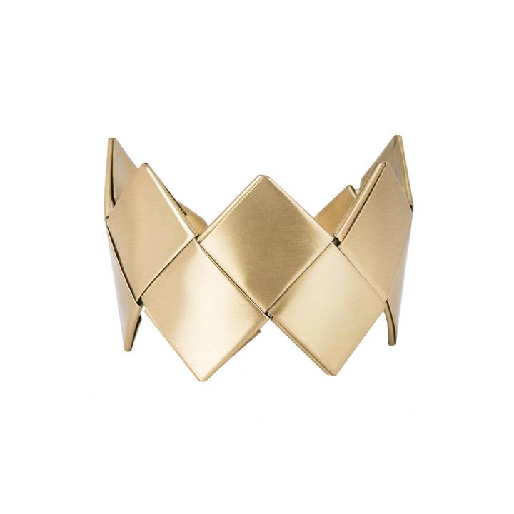 SAACHI - Wholesale Cuff Bracelet - Hera Geometric Cuff Bracelet2