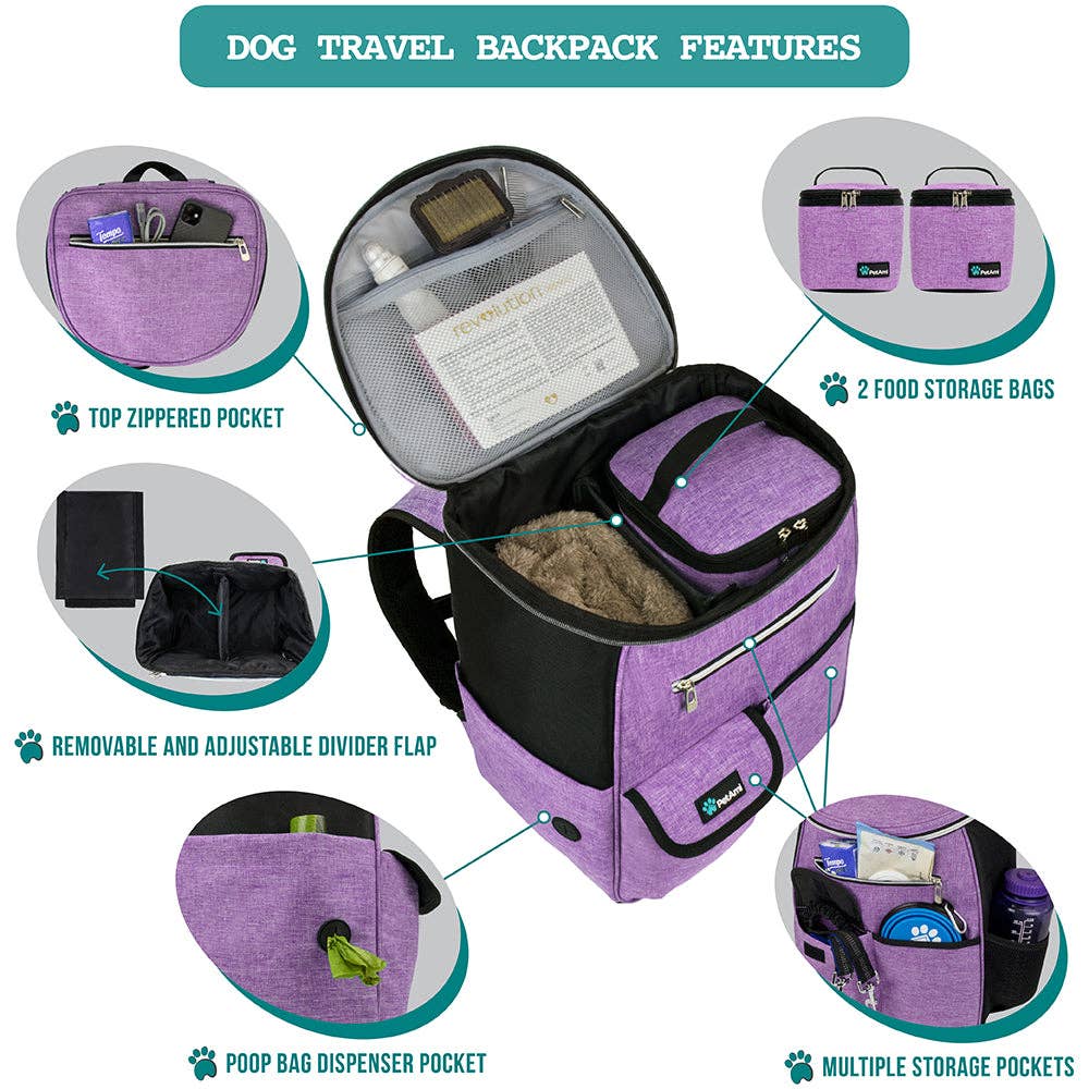 PetAmi – wholesale Pet carrier – Cat/dog – Deluxe Pet Travel Set Organizer Backpack27