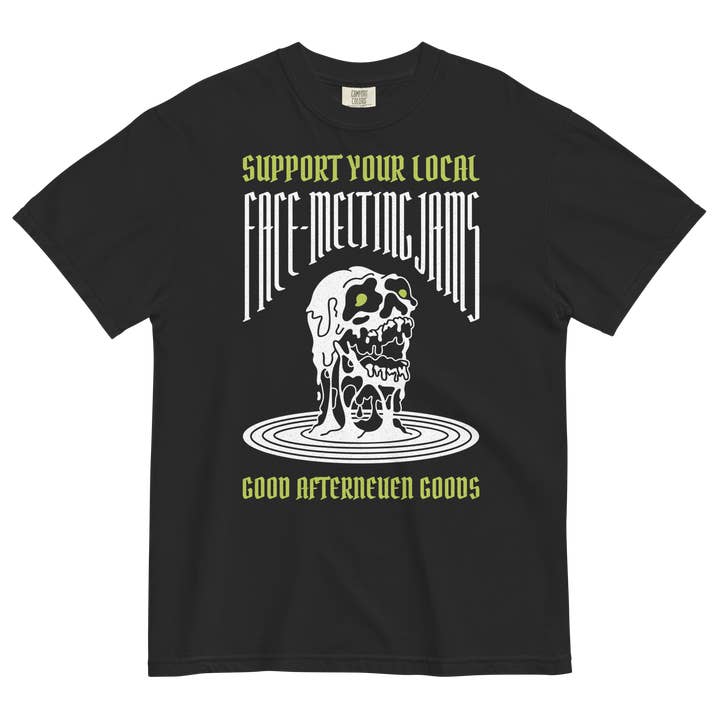Face-Melting Jams Tee for wholesale by Good Afterneuen Goods