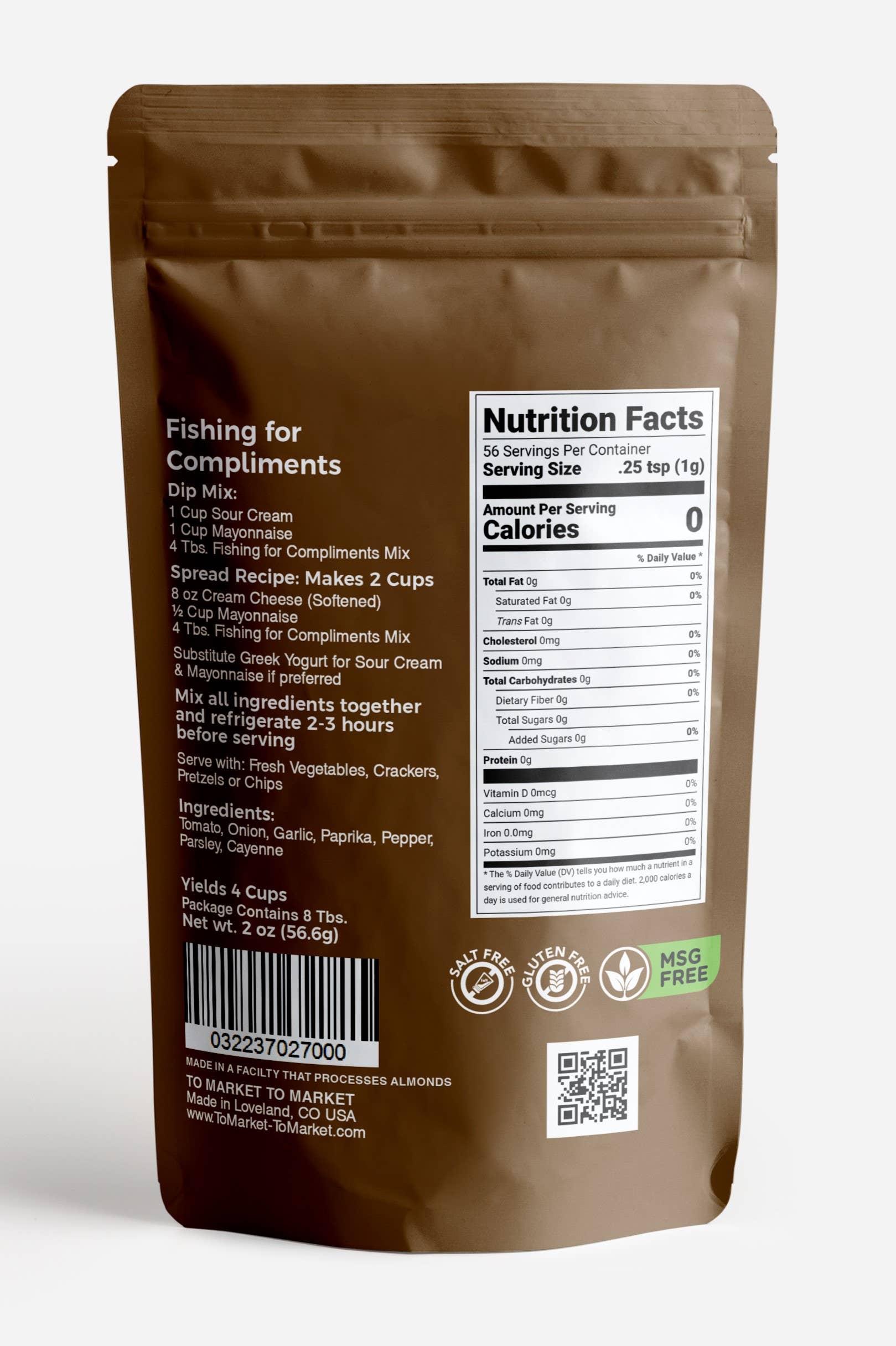 To Market- To Market - Dips & Spreads - Wholesale Dip - Fishing For Compliments - Dip Mix2