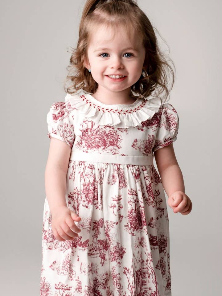 Annafie London Ltd – wholesale Dress – Kids – PHILIPPINE smocked dress6