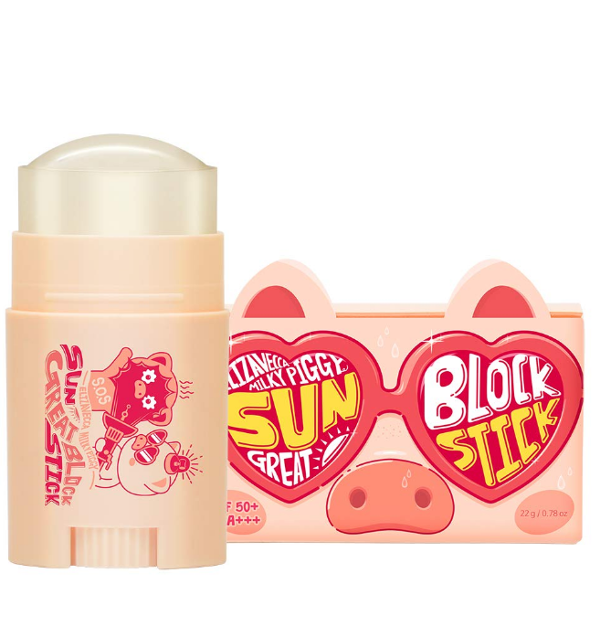 Best Beauty Group - Wholesale Sunscreen - ELIZAVECCA Milky Piggy Sun Great Block Stick SPF 500