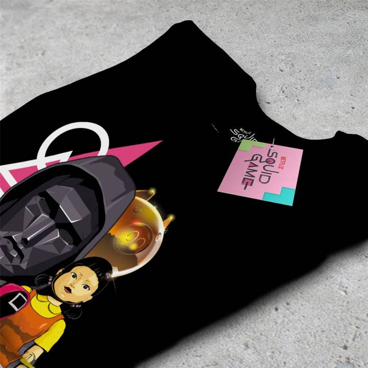 Pyramid International - Wholesale T-Shirt - Unisex - Squid Game 2 (Composition) Black Unisex T-Shirt4