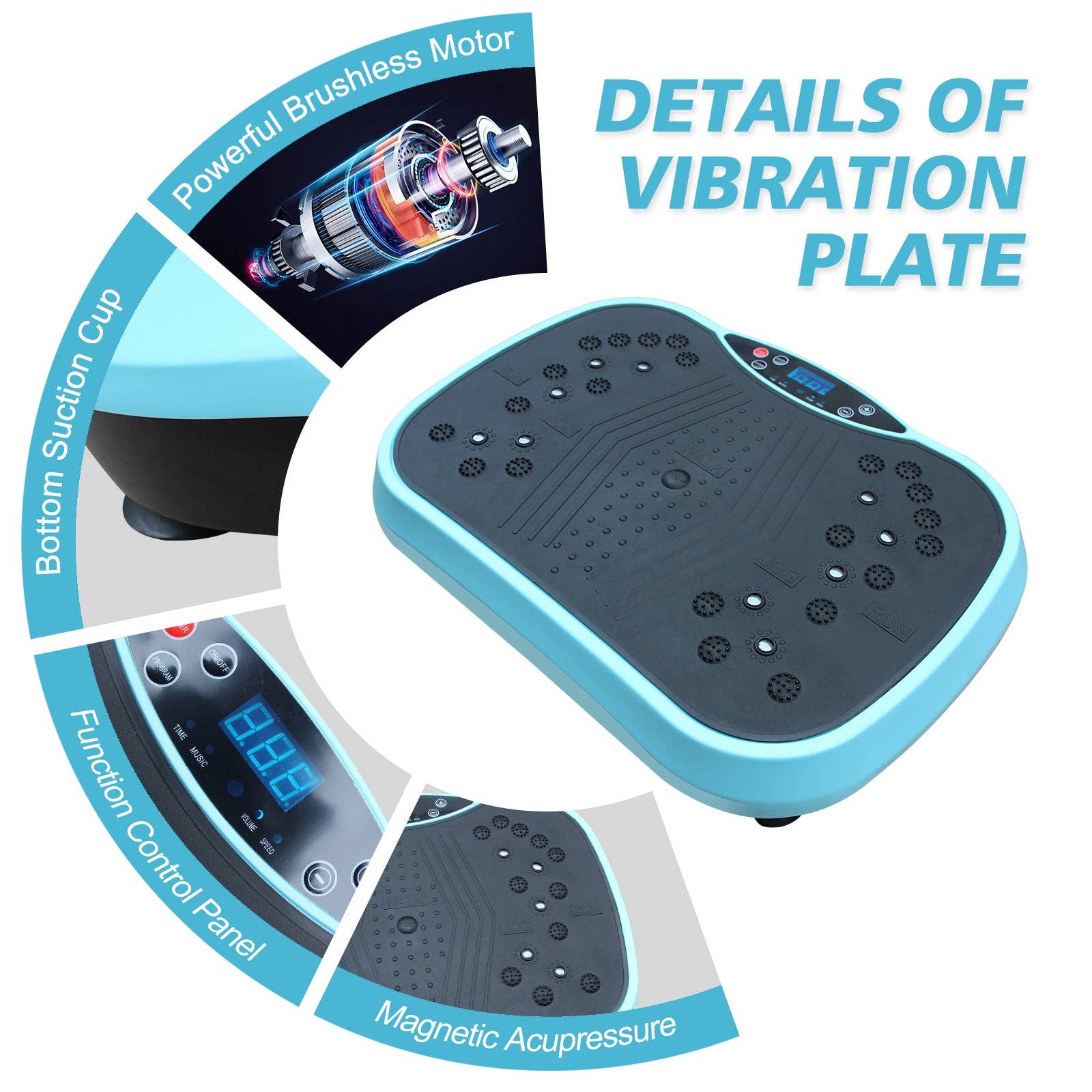 39F Inc. - Wholesale Fitness Equipment - Vibration Plate Exercise Machine for Whole Body Workout6
