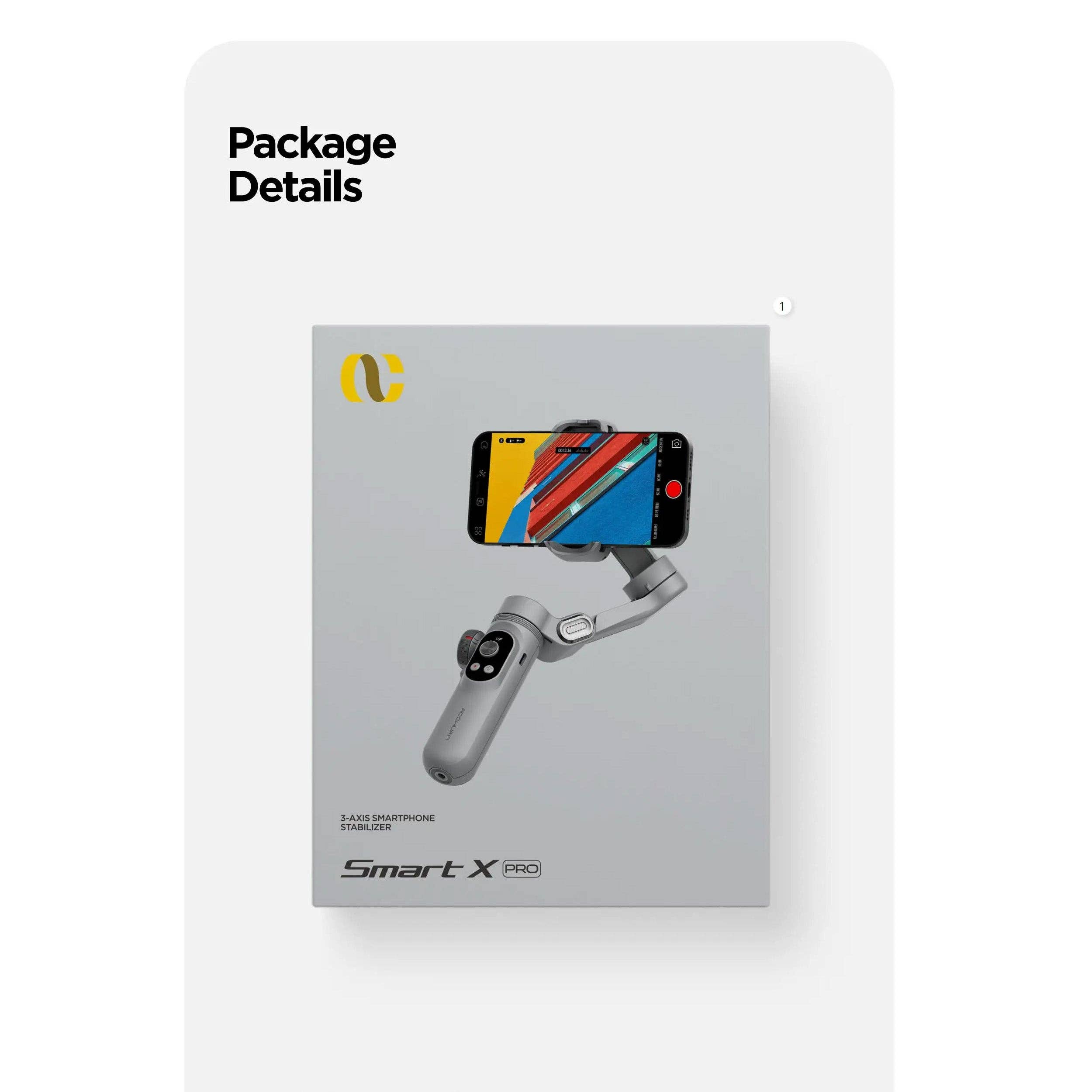 GulleeGadgets - Wholesale Phone/Tablet Stand - Magnetic Fill Light Gimbal Stabilizer For Smartphone & Iphon6