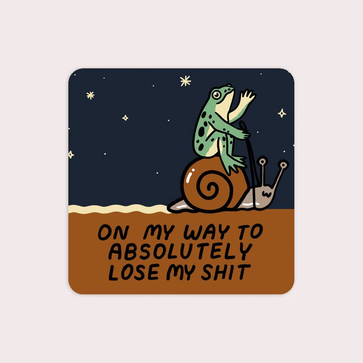 Stay Home Club - Wholesale Sticker - Lose My Shit Vinyl Sticker