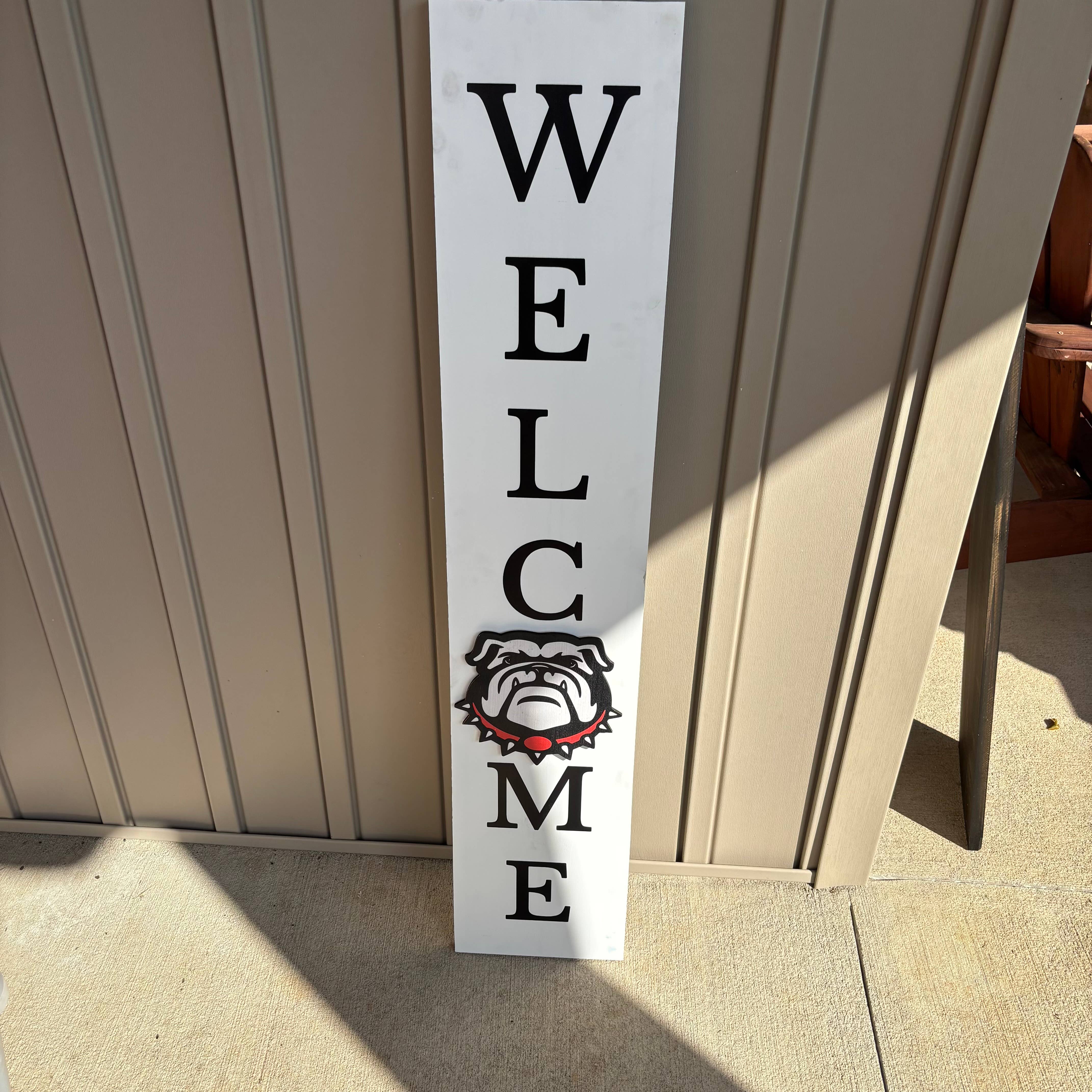 Birch and Boulder LLC - Wholesale Sign - Interchangeable Welcome Sign/Porch Leaner1