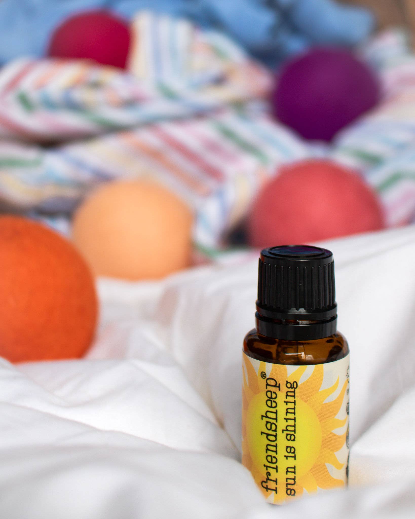 Friendsheep - Venta al por mayor Bolas de secadora - Bolas de Secado de Lana Ecológica Tropical Sunset3