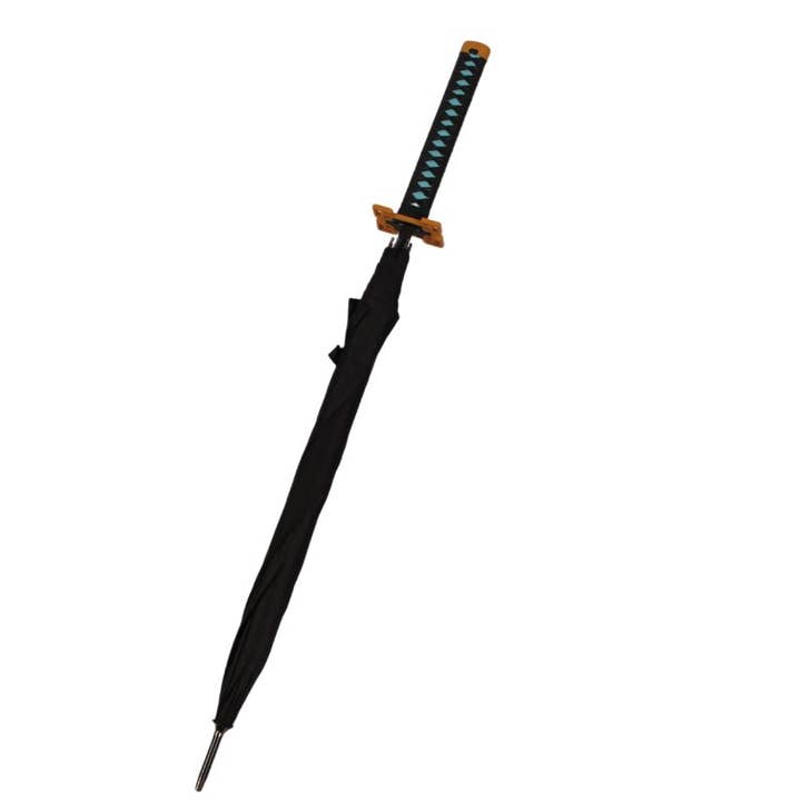 CLICK ARMS - Wholesale Umbrella - Unisex - Katana Style Umbrella Demon Slayer Muichiro Tokito Pattern3