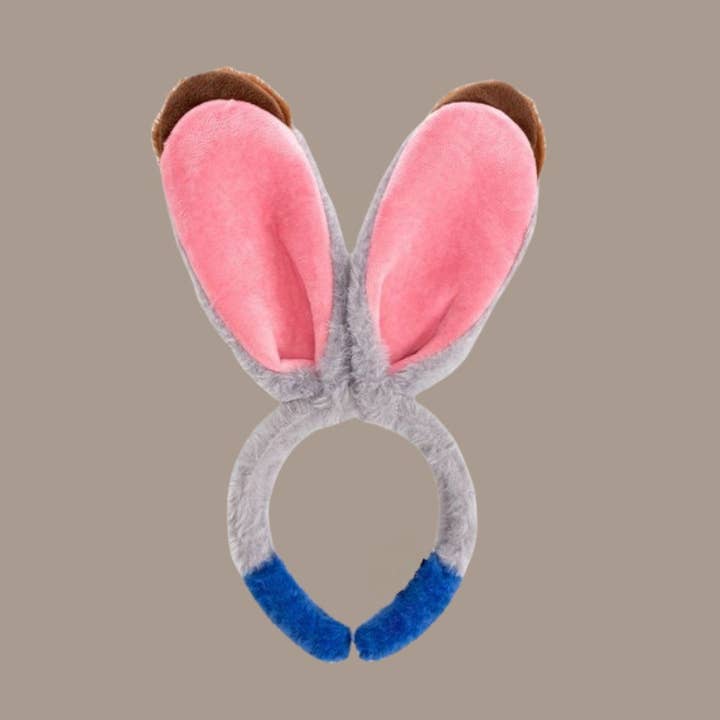 Girls' Zootopia Judy headband Easter rabbit hair clip for wholesale by Little Trendy