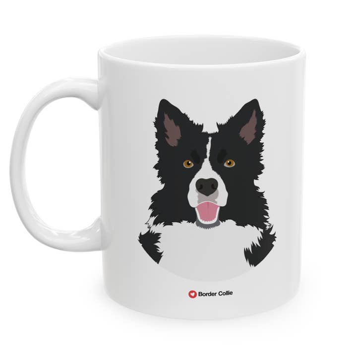 Border Collie Kärlek Hundmugg 11 oz för wholesale av Motiva Gifts