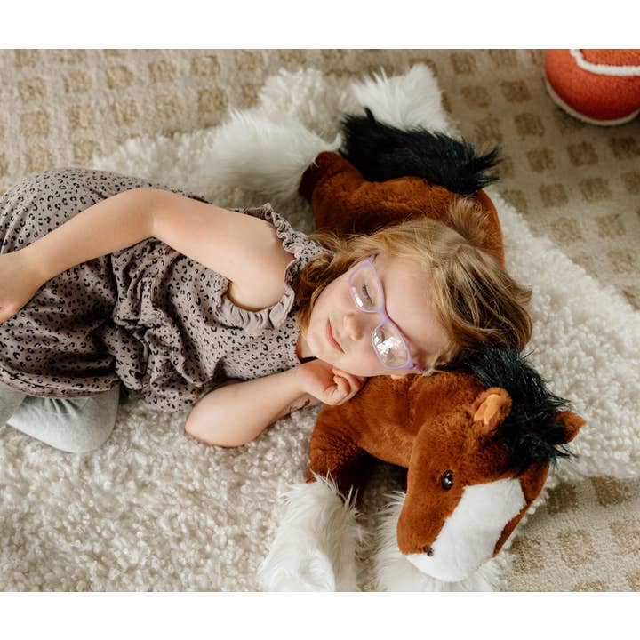 The Petting Zoo - Wholesale Stuffed/Plush Toy - Kids & Baby - 27" (67cm) Jumbo Floppy Clydesdale Horse Farm/Barnyard Animal6