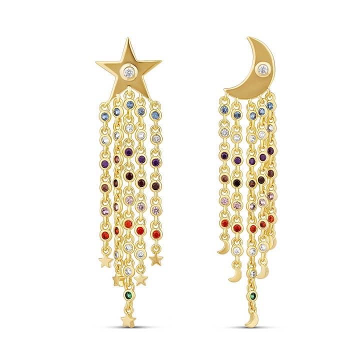 Galaxy Glam Regnbågsörhängen för wholesale av JTG Jewelry