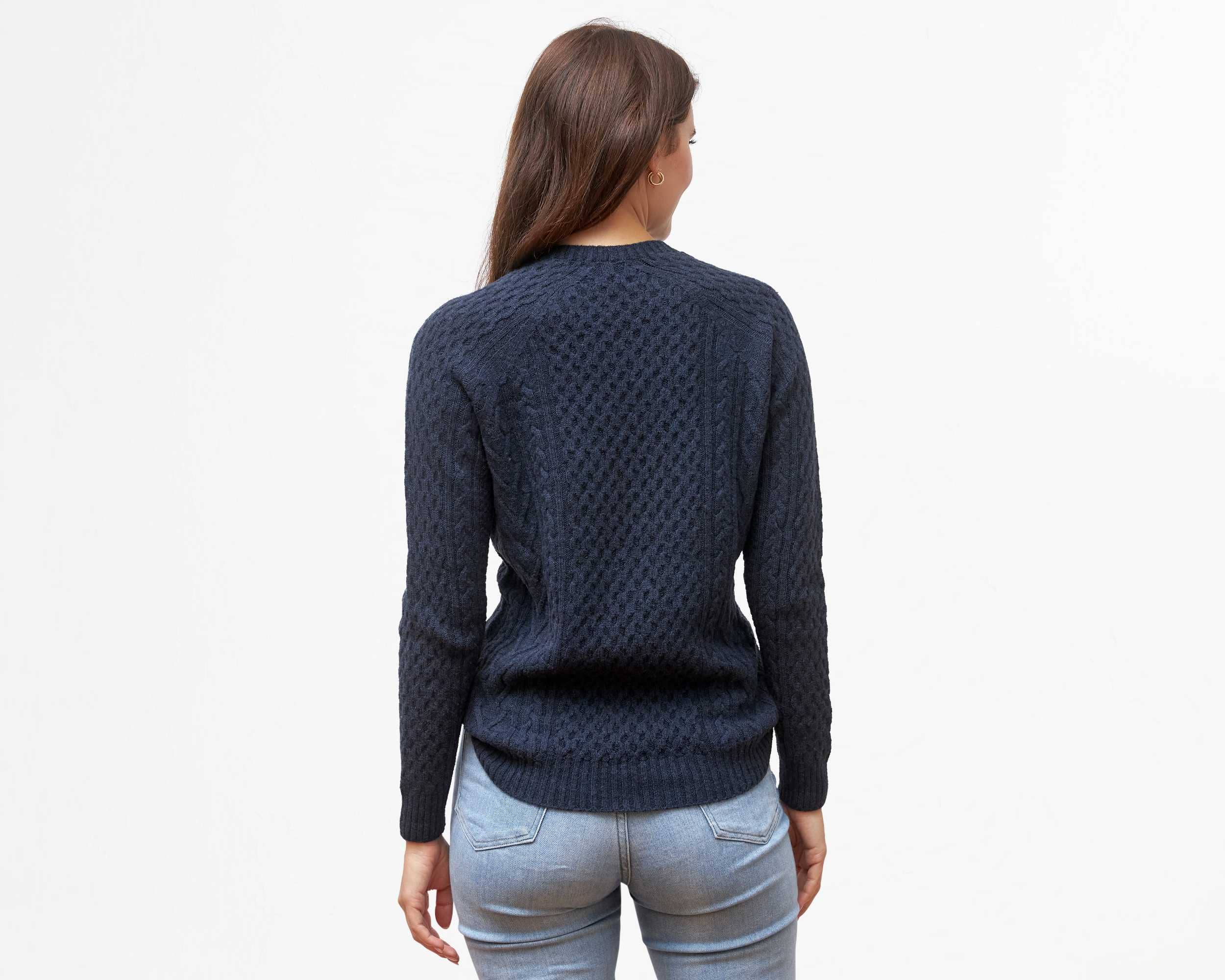 Oliver Charles - Wholesale Knit Sweater - Women's - 100% Yak Wool Cable Knit26