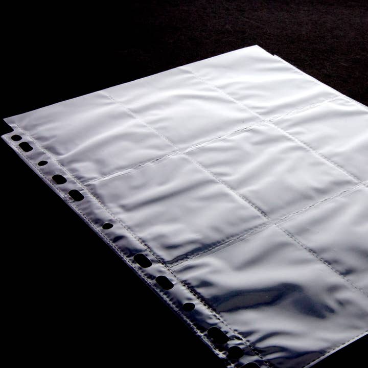 BAZIC Products - Wholesale Card Holder - Unisex - Trading Card Holders Top Loading 9-Pockets (10/Pack)6