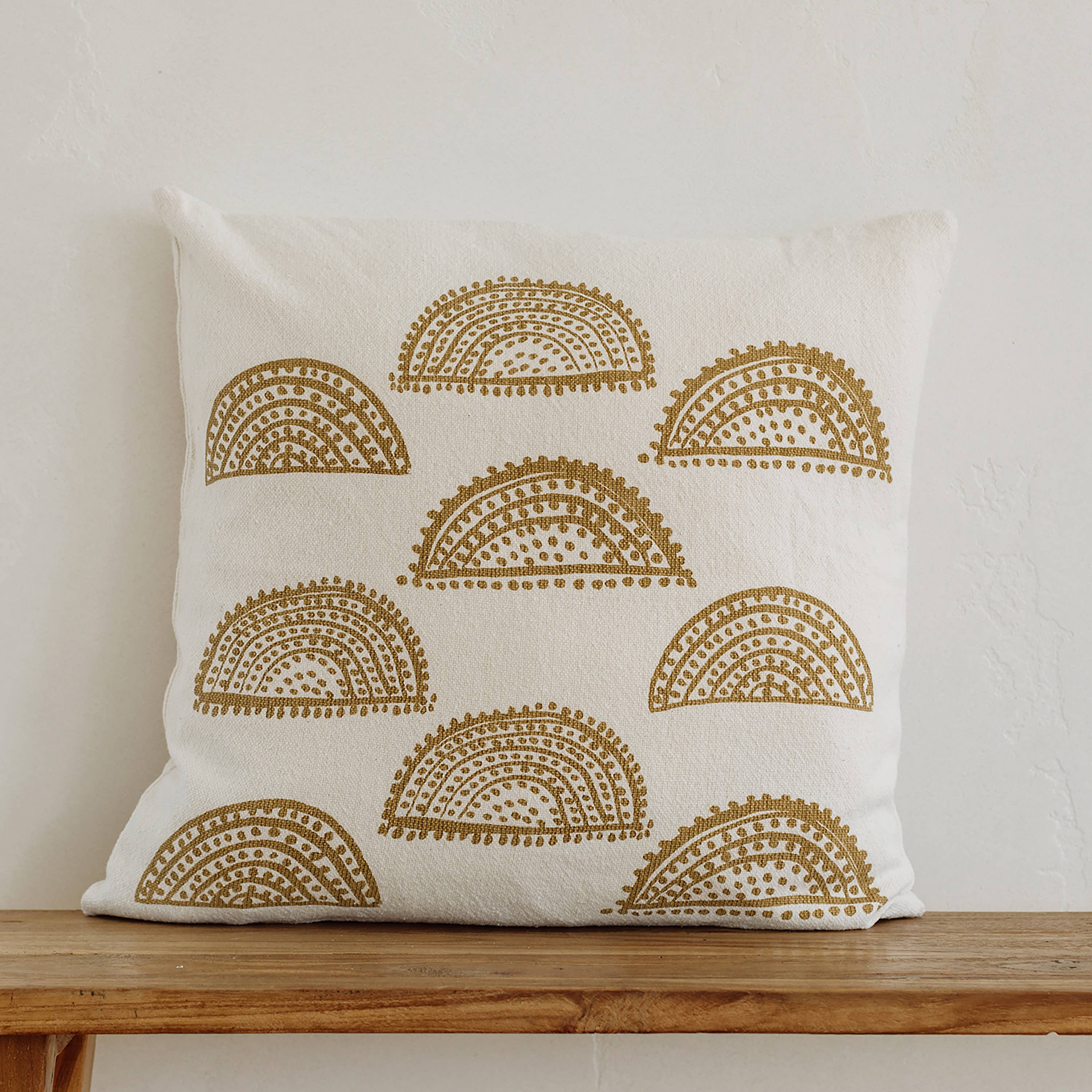 NAKI & SSAM INC. - Wholesale Throw Pillow Cover - Meraki Collection 20in. Square Gond Art Inspired Small22