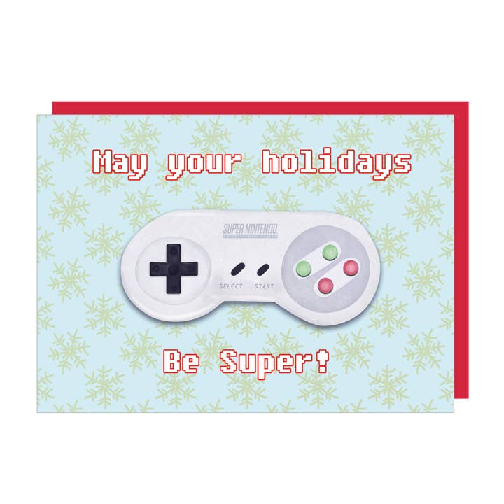 Super Holiday// Funny Holiday Greeting Card for wholesale by Awkward Affections