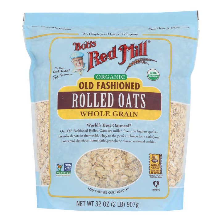Everyday Supply Co - Wholesale Oats - Bob's Red Mill Organic Rolled Oats - 4 Pack - 32 Oz
