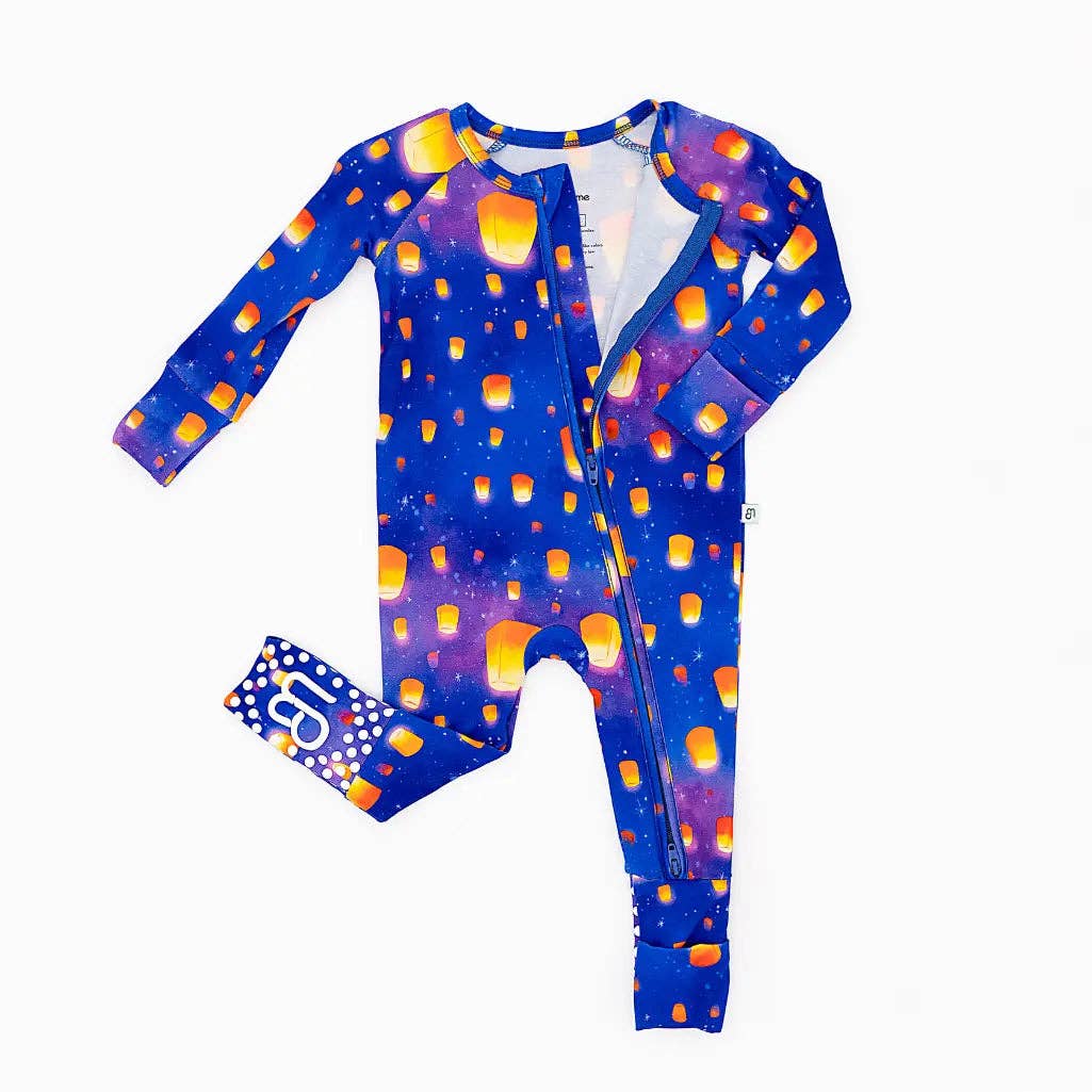 Dreambly Me - Wholesale Sleepsuit - Baby - Sky Lanterns Convertible Baby Pajama8