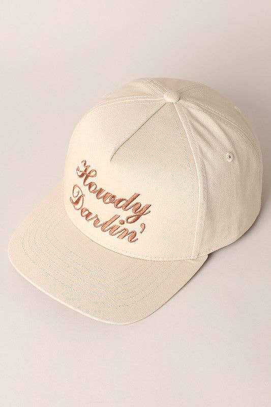 Taylor River Ranch - Wholesale Baseball Cap - Women's - Howdy Darlin Embroidered Baseball Hat5