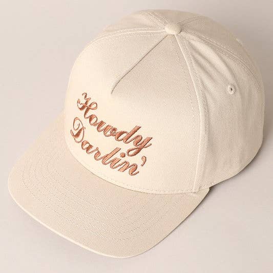 Taylor River Ranch - Wholesale Baseball Cap - Women's - Howdy Darlin Embroidered Baseball Hat5