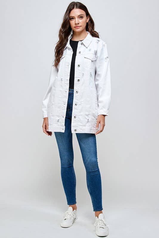 patrol jeans - Wholesale Denim Jacket - Women's - Women's Denim Jacket with Distressed (OPEN PACK)18