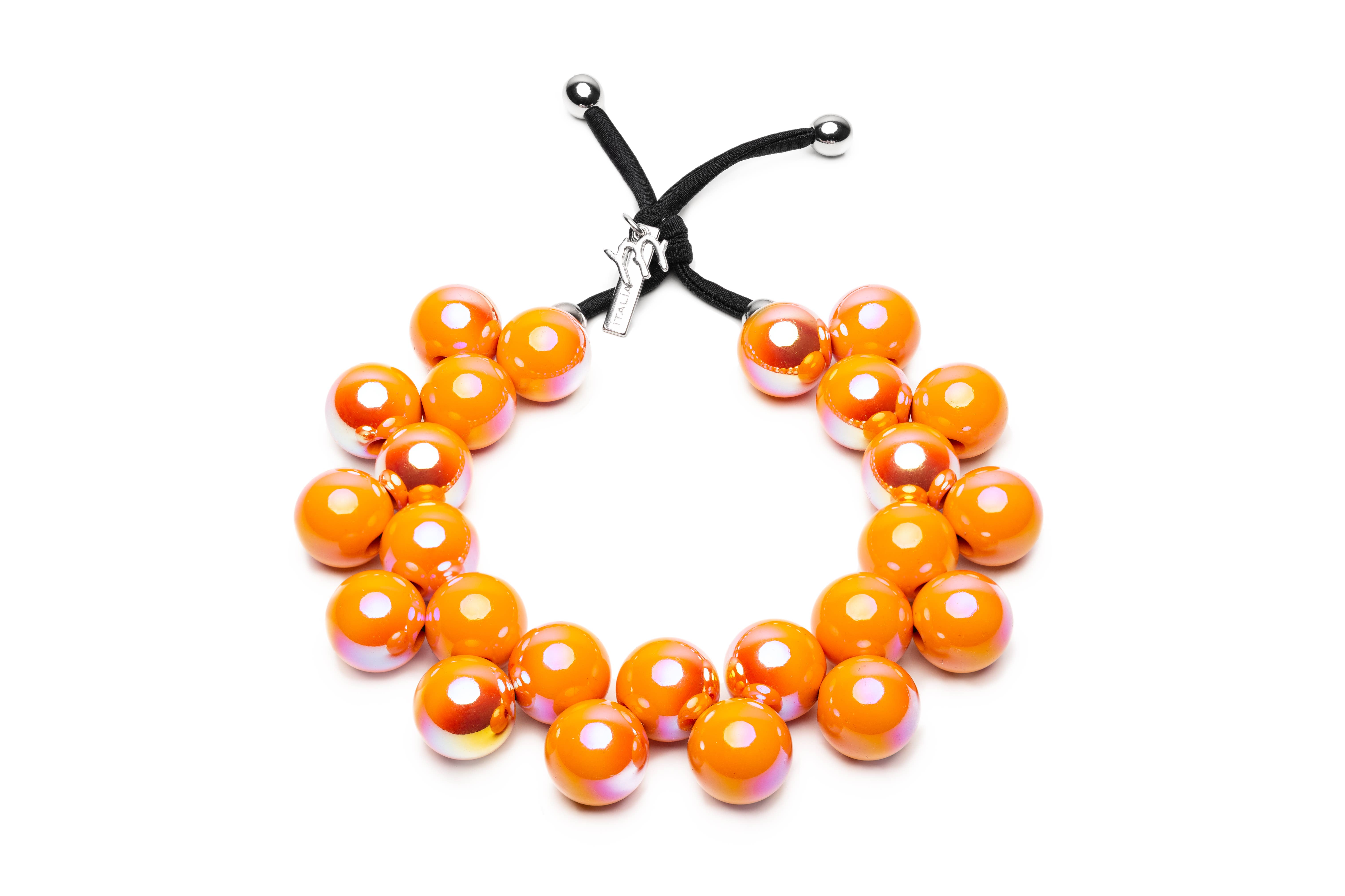 Mirta Accessori Moda - Wholesale Beaded/Pearl Necklace - Superstar Italian Creativity and Craftsmanship Necklace14