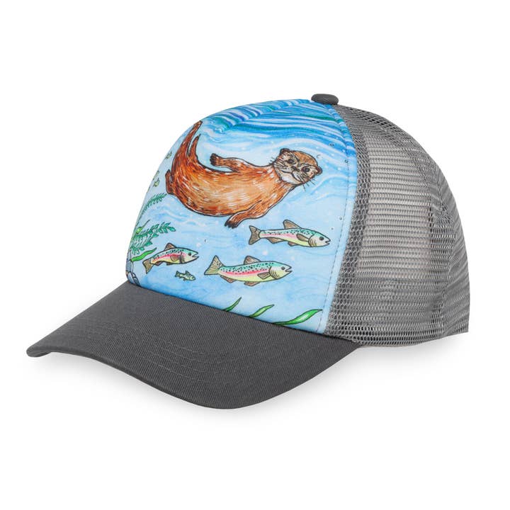 Kids' River Otter Trucker for wholesale by Sunday Afternoons