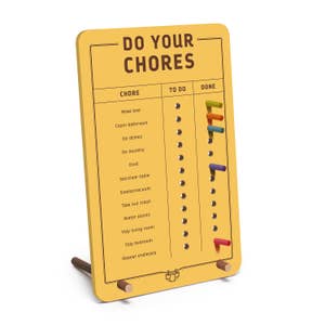 Reusable Chore Chart Sticky Note Daily Routine Chart for Kids Behavior  Chart