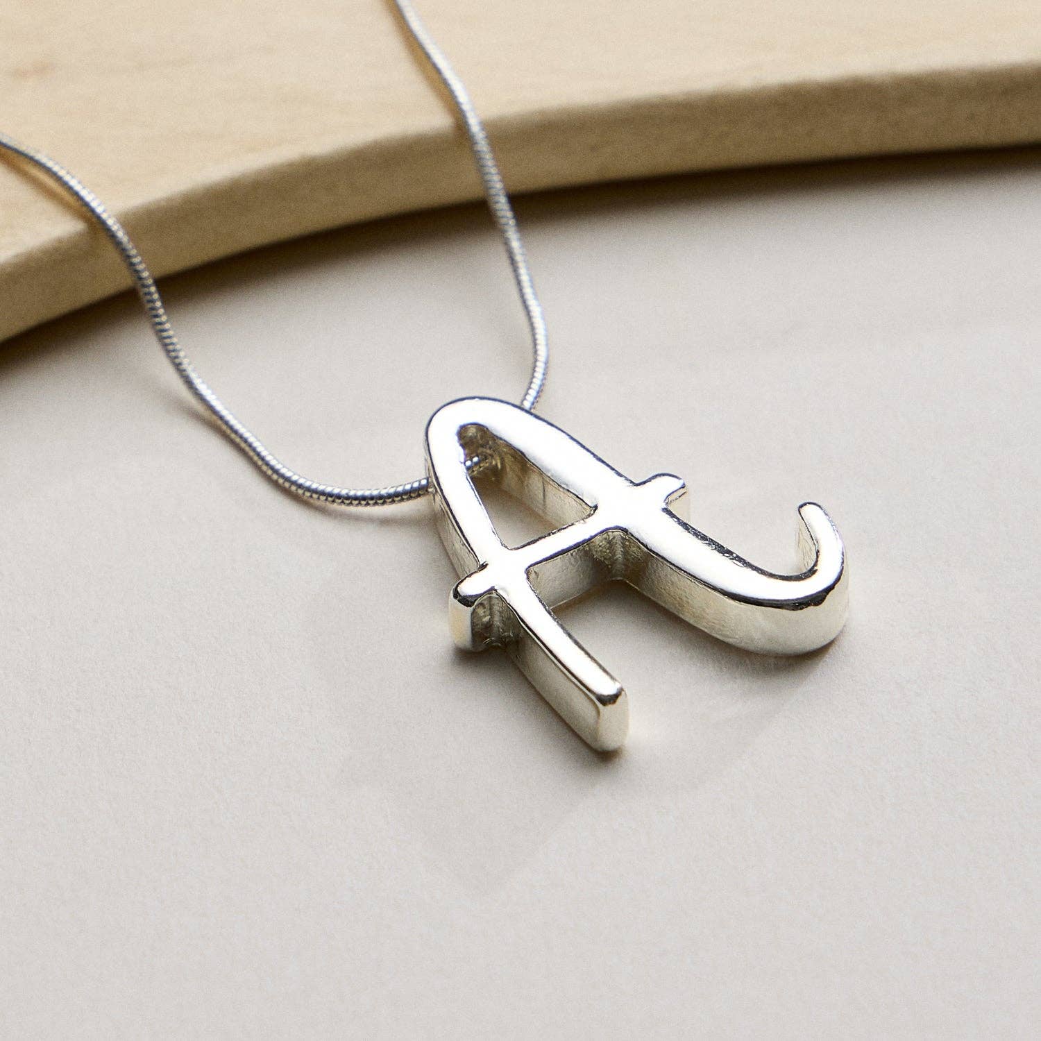 Frem - Wholesale Pendant/Charm Necklace - A Set of 16 Letters Gold Dipped Necklace – Gold & Silver Alphabet Charm Jewelry49