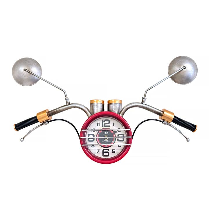 Horloge murale de moto avant pour la vente par Boxman