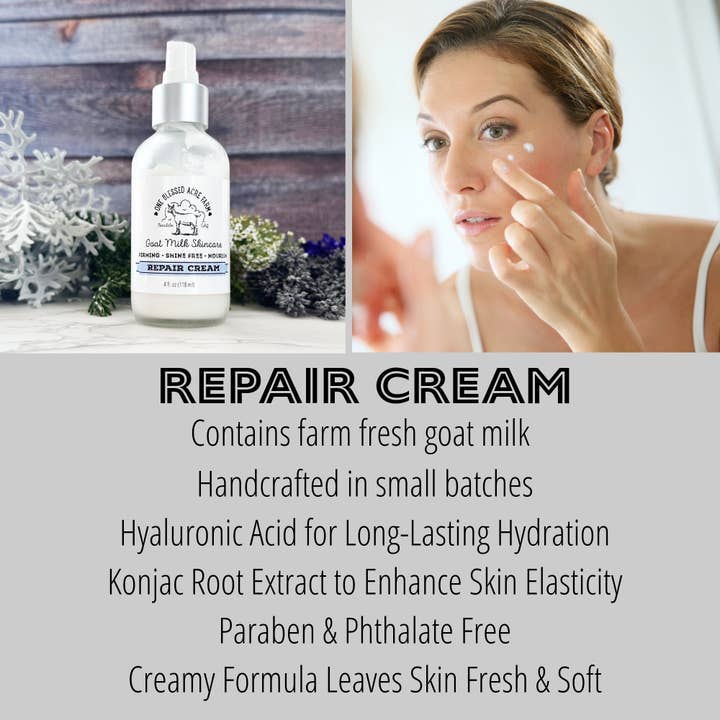 One Blessed Acre Farm - Wholesale Facial moisturiser - Daily Moisturizer Goat Milk Facial Lotion Hyaluronic Acid2