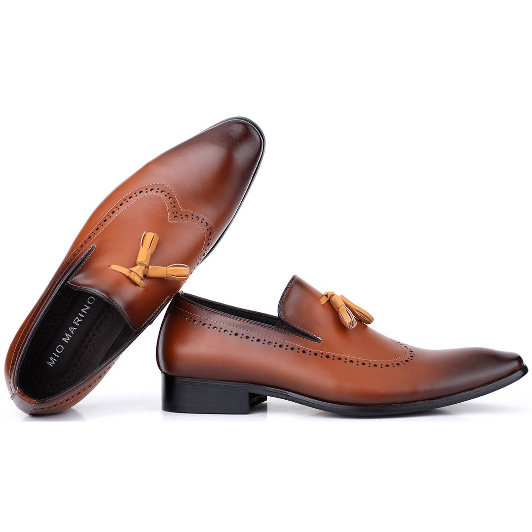 Mio Marino - Wholesale Oxford Shoes - Men's - Tassled Oxford Shoes3