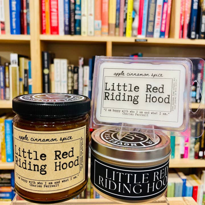 NovelTea Bookstore & Gifts - Wholesale Wax Melt - Little Red Riding Hood Wax Melt - Apple Spice