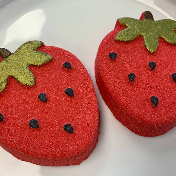 Poppy & Thyme - Vendita all'ingrosso Bombe/polveri da bagno - Bomba da bagno alla fragola0