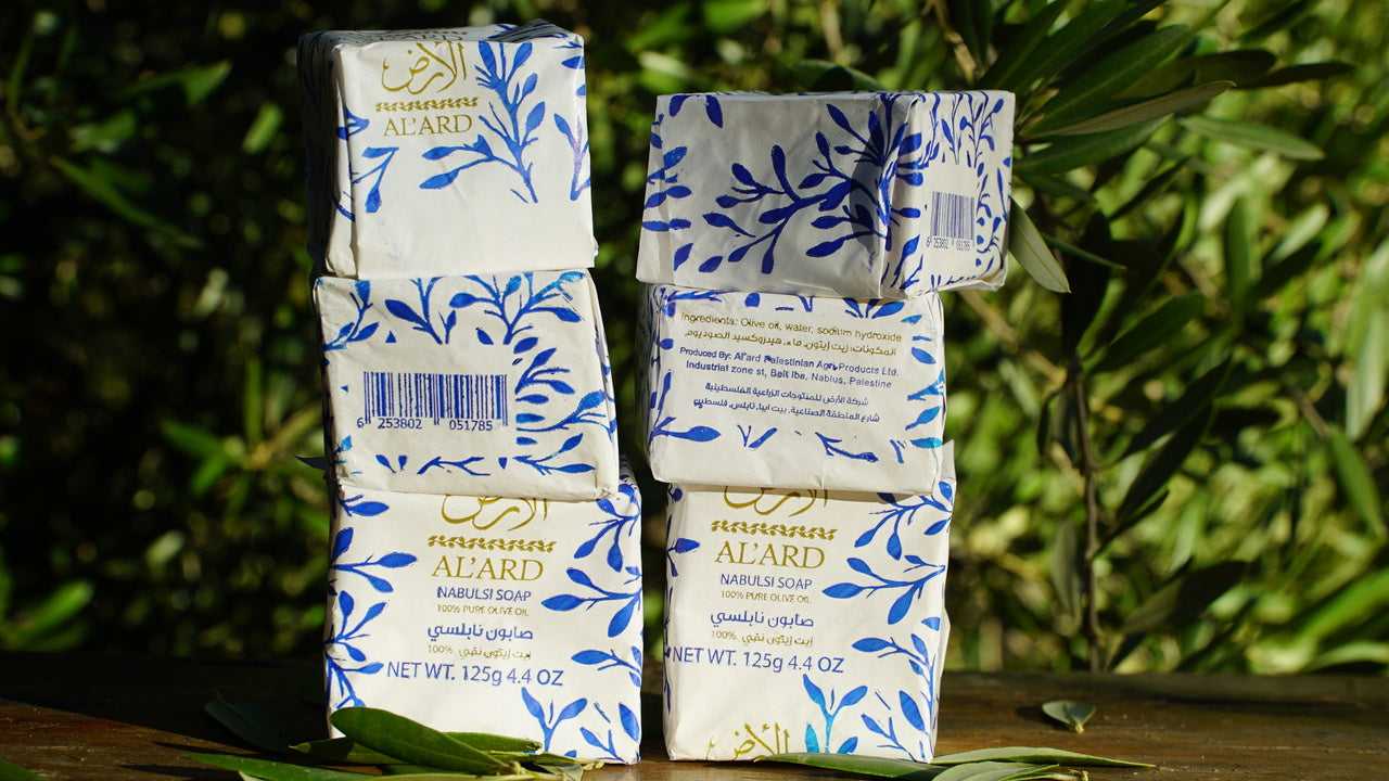 Palestinian Soap Cooperative Inc - Vendita all'ingrosso Saponette - The Land - Sapone palestinese all'olio d'oliva al 100% di Nablus9