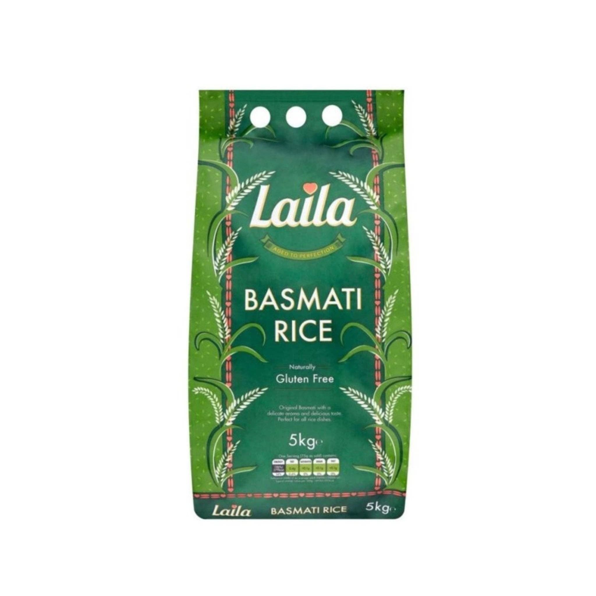 utoppa GmbH - Wholesale Rice - Laila Basmati Rice 5 Kg0