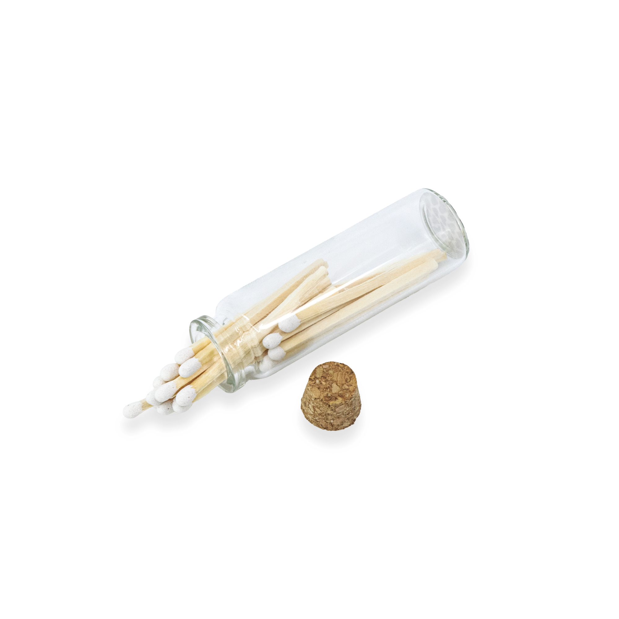 Chandler Studio - Wholesale Lucifers - Kleine luciferflesjes - Veiligheidslucifers in potjes - Wit1